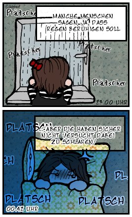 Nächtlicher Regen