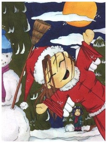 Artworkday: Merry Christmas to Kay
